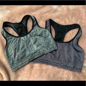 Pair of Calvin Klein Reversable Sports Bras